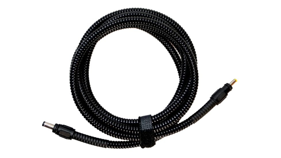 Reveal By Tactacam RACABLEV1 Armored Solar Cable Black Fits Reveal Solar Panel 6.5