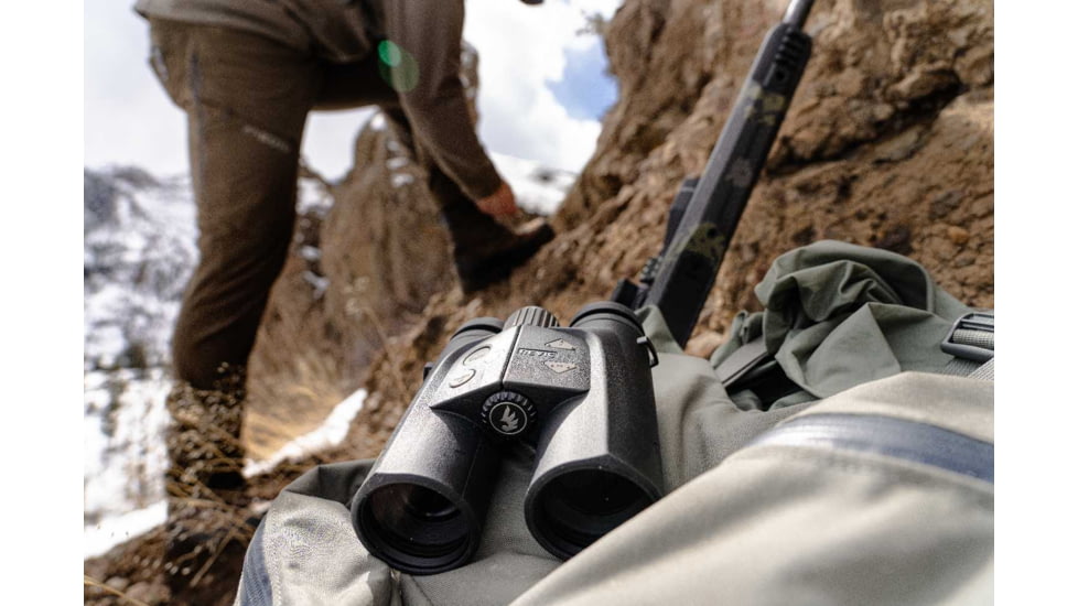 Revic Acura BLR10b 10x42mm Ballistic Rangefinding Binocular, Black, BLR10b