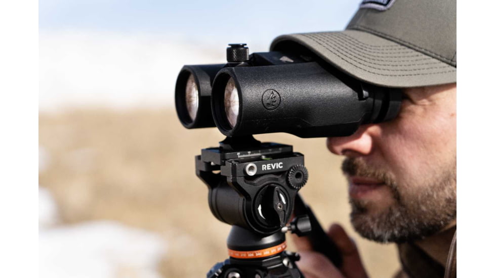 Revic Acura BLR10b 10x42mm Ballistic Rangefinding Binocular, Black, BLR10b