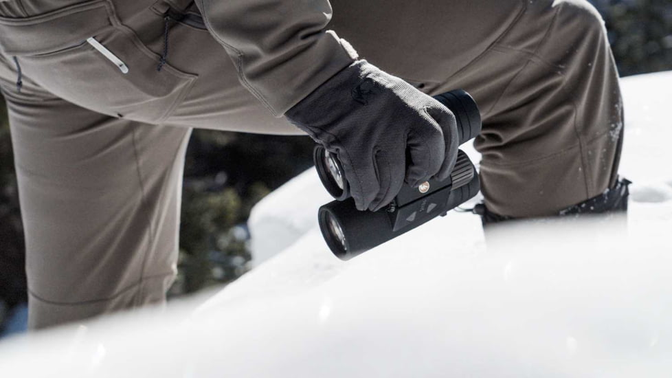 Revic Acura BLR10b 10x42mm Ballistic Rangefinding Binocular, Black, BLR10b