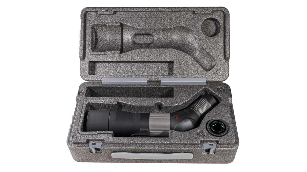 Revic Acura S65a 18x65mm Spotting Scope w/ 22-45x Eyepeice, Angled, Dark Gray/Orange, AY-R-E1003