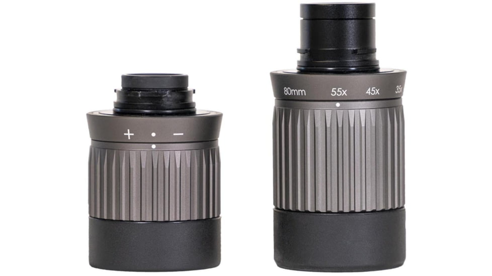 Revic Acura Spotting Scope, 27-55x, 80mm Objective, Dark Gray/Orange, AY-R-E1002