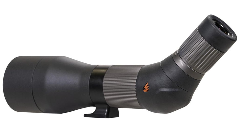 Revic Acura Spotting Scope, 27-55x, 80mm Objective, Dark Gray/Orange, AY-R-E1002