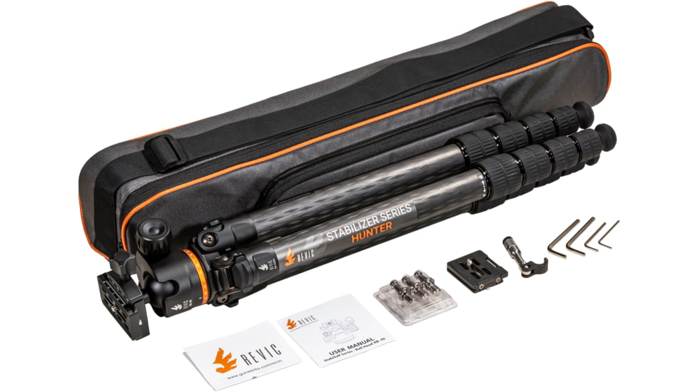 Revic Stabilizer Hunter Tripod, Black/Carbon, 66in, PD-G2050