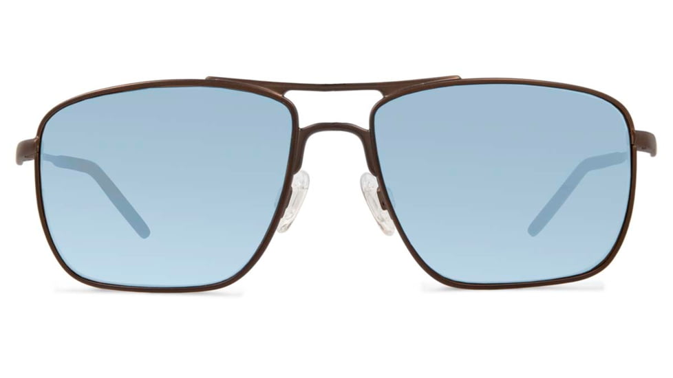 Revo GroundSpeed Sunglasses, Brown Frame, Blue Water Lens RE3089-03-BL