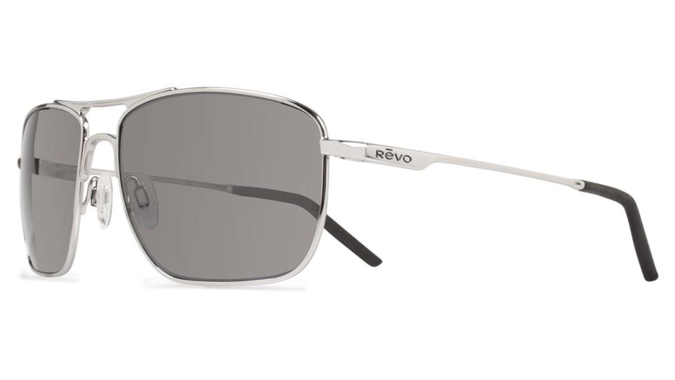 Revo GroundSpeed Sunglasses, Chrome Frame, Graphite Lens RE3089-04-GY