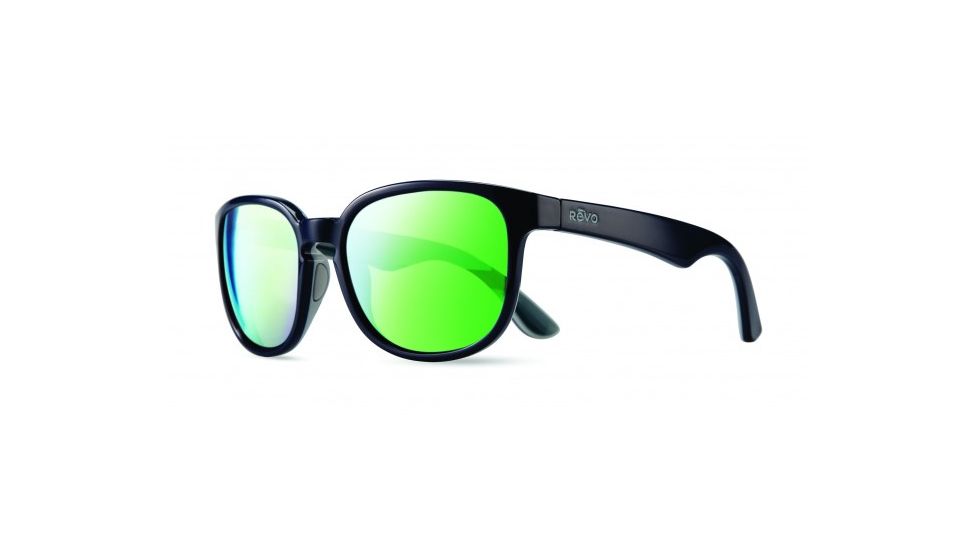 Revo Kash Sunglasses, Navy/Grey/Atlantic Frame, Green Water Lens, Polarized, RE 1028 05 GN