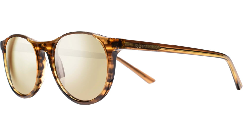 Revo Palm Springs Kendall Toole Sunglasses - Women's, Amber Horn/Champagne, Medium / Medium-Small, RE 1200 11 CH