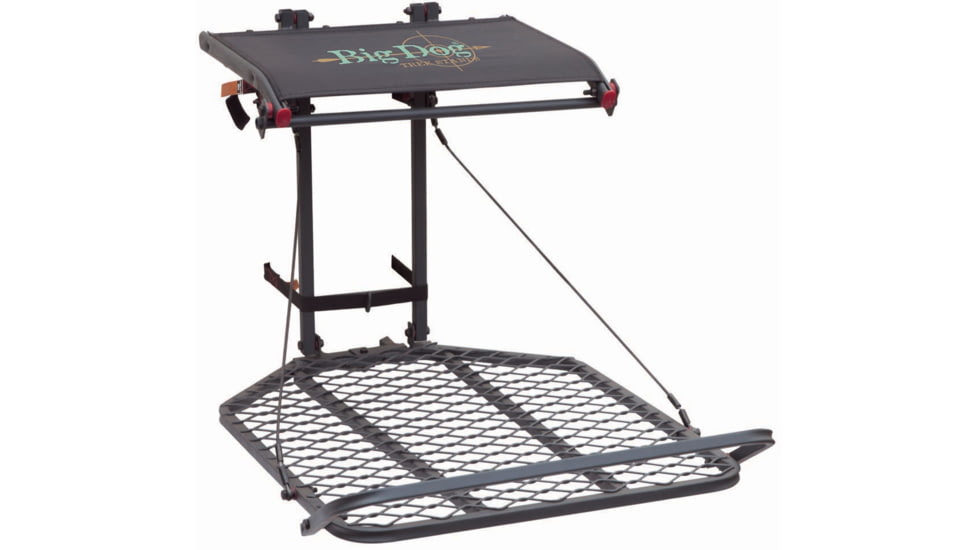 Rhino Blinds Hang On Stand, Non-padded, Black/Steel, RTH-100