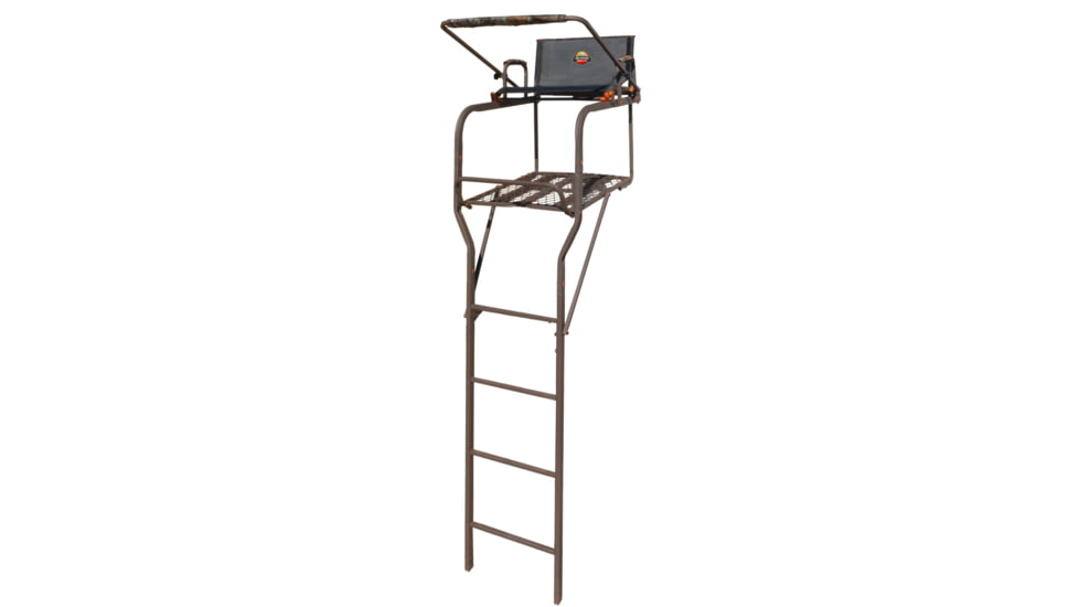 Rhino Blinds Ladderstand, 22ft, Black/Steel, RTL-400