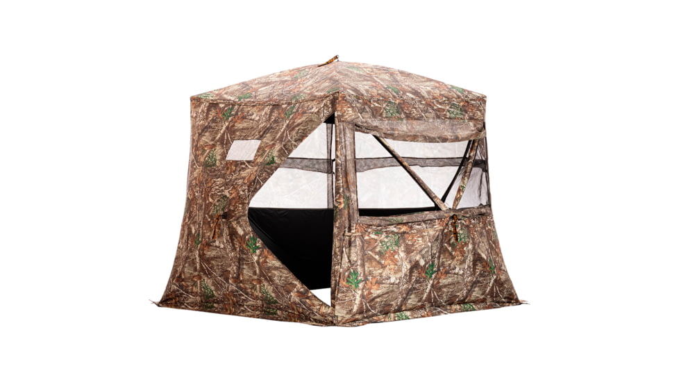 Rhino Blinds Low Hub Hunting Blind, Mossy Oak Country, RB0217