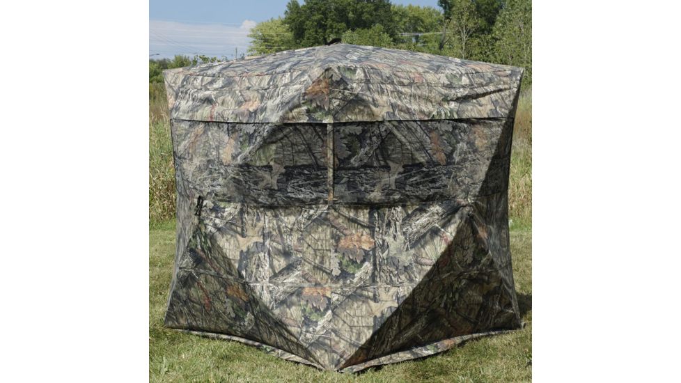Rhino Blinds Mossy Oak Country Os Blind, Camo, 88in x 88in Hub to Hub 2X-MO