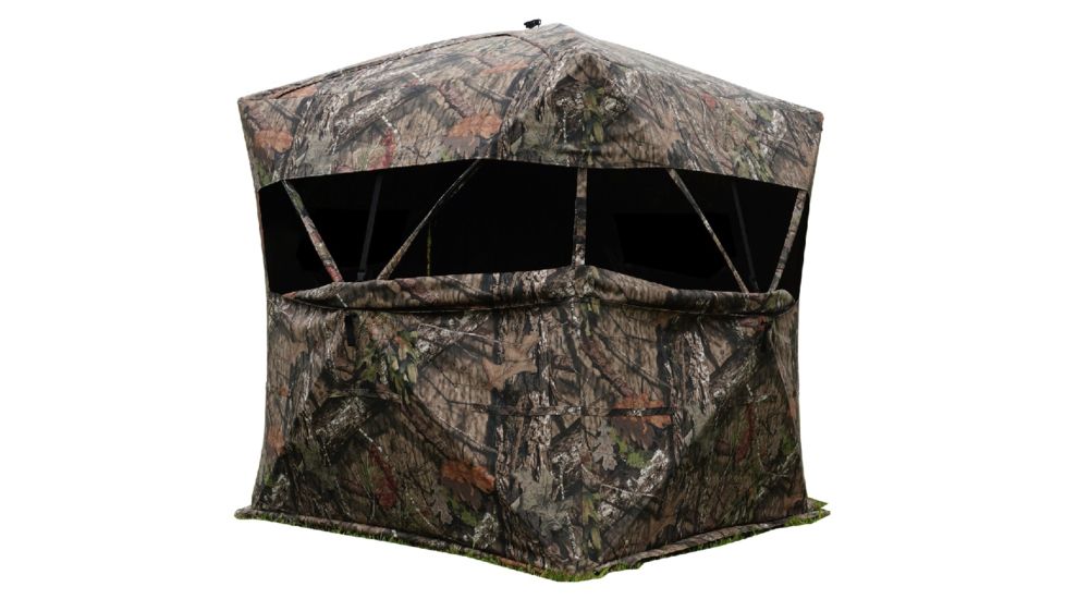 Rhino Blinds Rhino-600 Hunting Ground Blind Gamekeeper Model, Mossy Oak Break Up Country, 60 in x 60 in x 71 in R600-MOC