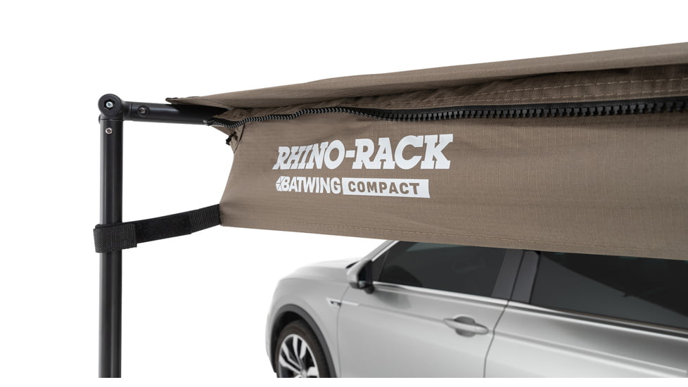 Rhino Rack Batwing Compact Awning, Left, 2m, 33300