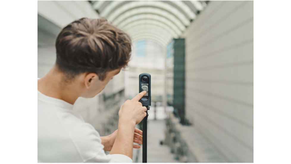 Ricoh Theta X 360 Digital Camera, Grey, 910844