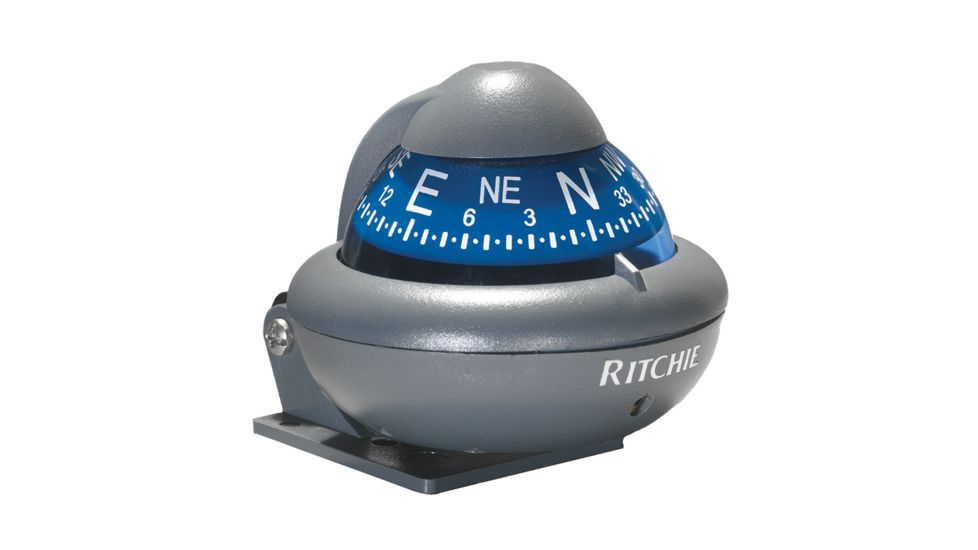 Ritchie X-10-A RitchieSport Automotive Compass - Bracket Mount - Gray 13045