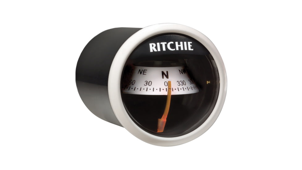 Ritchie X-21WW RitchieSport Compass - Dash Mount - White/Black 33052