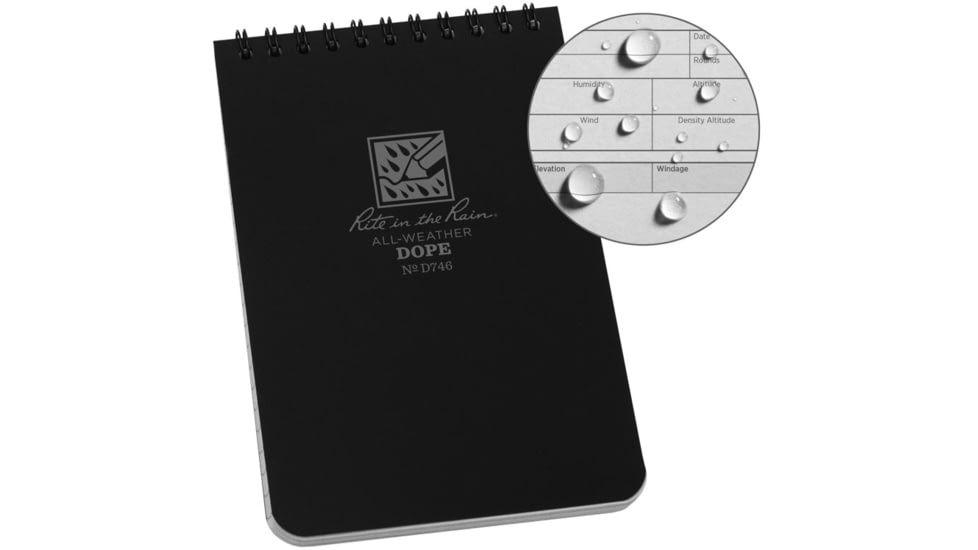 Rite in the Rain Dope Notebook, 4x6, D746