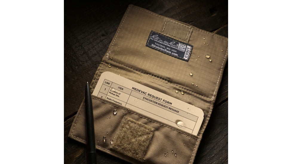 Rite in the Rain 6 X 5 9-line Combat Card - 9L991T