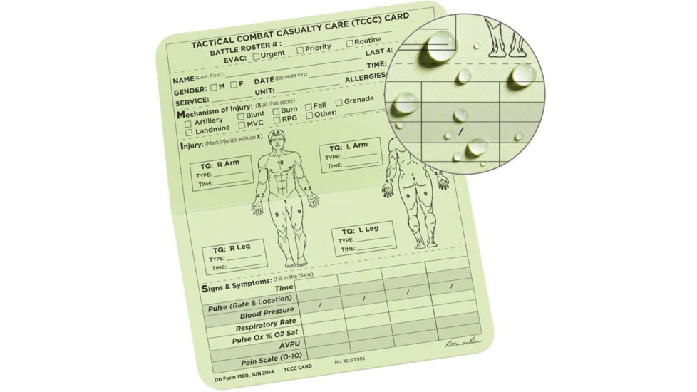 Rite in the Rain Combat Cards, 6x5, MIST991