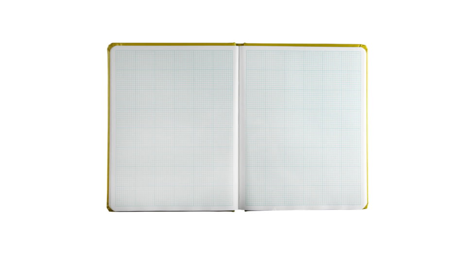 Rite in the Rain Bound Book - Fabrikoid Cover - Universal, Yellow, 4 3/4 x 7 1/2 370F
