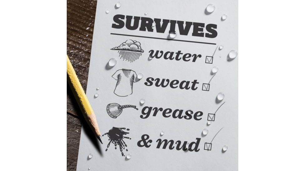 Rite in the Rain Copier Paper - Grey - 8.5 X 11 - 50 Sheets - 8511GY-50