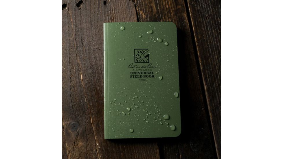 Rite in the Rain Field Flex Bound - Universal - Green, Green, 4 5/8 x 7 1/4 974