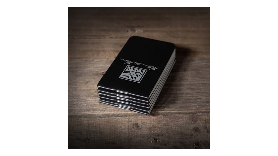 Rite in the Rain Field Flex Stapled Notebook Blank - Black - 6 Pack - OTG771L