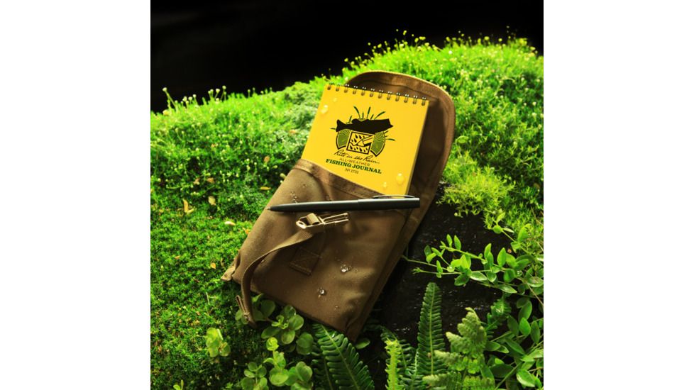 Rite in the Rain FISHING JOURNAL KIT, Yellow, 4 x 6 1731-KIT