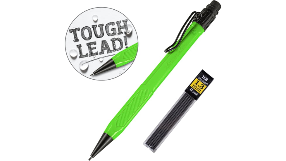 Rite in the Rain Hi Vis Green Trade Pencil W/ Refill - HV15