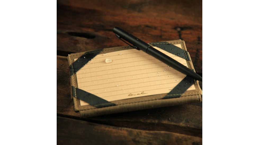 Rite in the Rain INDEX CARD HOLDER - TANW/ 25 INDEX CARDS, Tan, 5 x 3 C991T