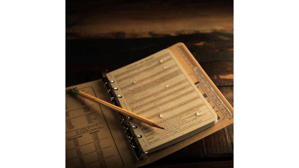 Rite in the Rain LOOSE LEAF - TAN - UXO / IED, Tan, 4 5/8 x 7 962T