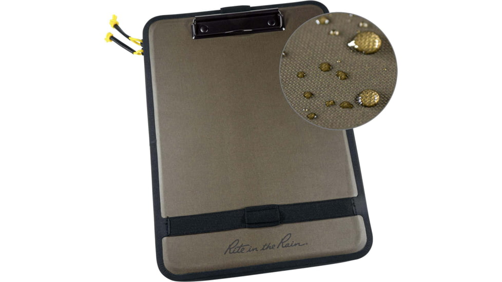 Rite in the Rain Monsoon Field Desk/clipboard W/ Storage - Olive/black - 297