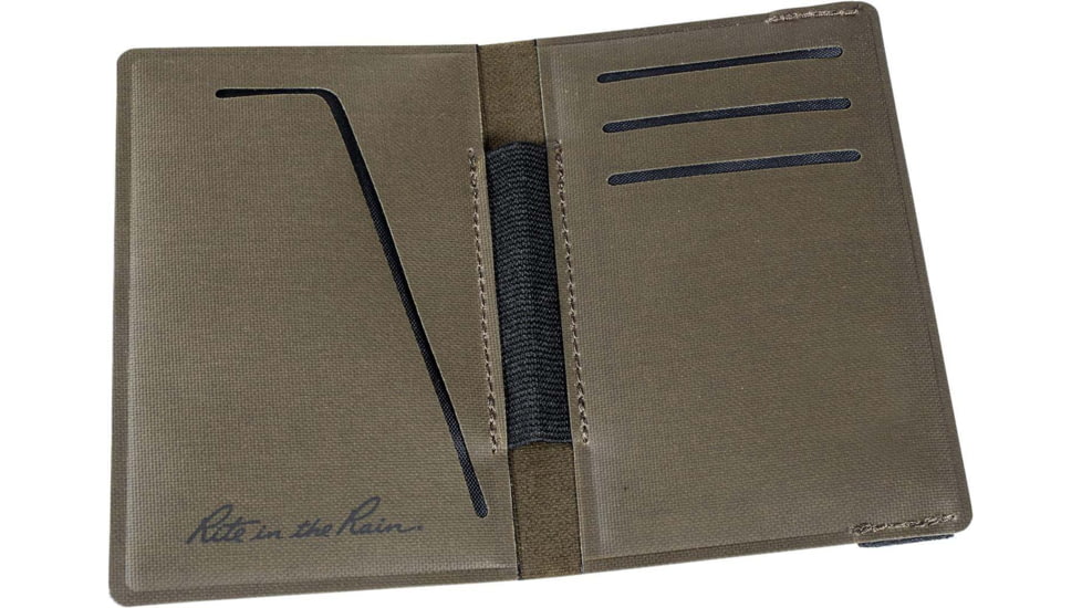 Rite in the Rain Monsoon Field Wallet, Olive/Black, P971-M