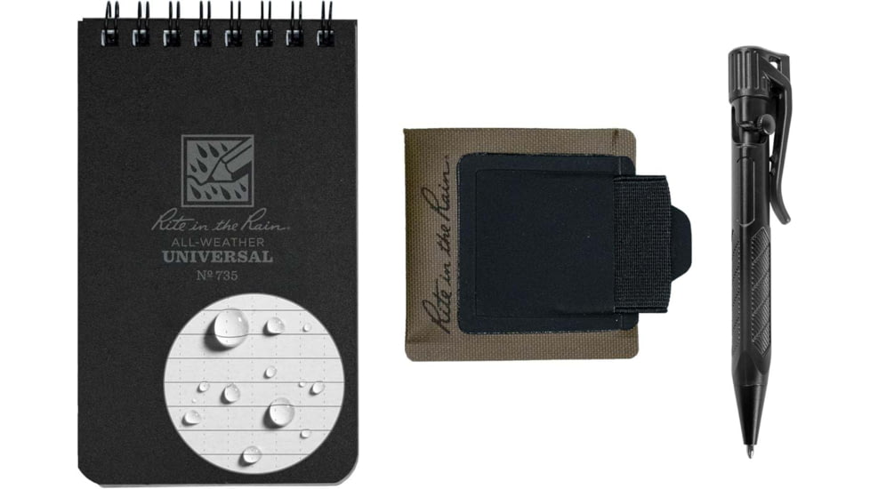 Rite in the Rain All-weather Monsoon Adhesive Pen And Card Holder Kit