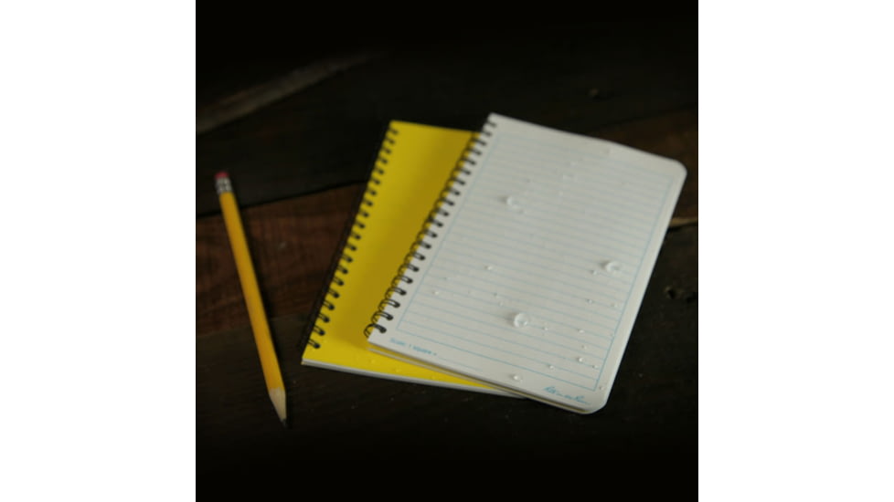 Rite in the Rain Side Spiral Kit, Yellow, 4 5/8 x 7 373-KIT