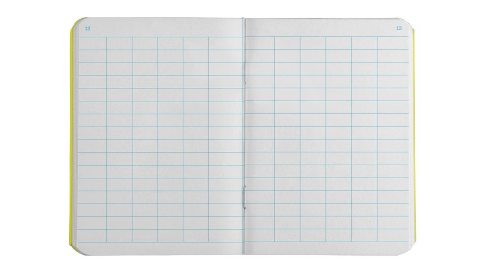 Rite in the Rain STAPLED MINI-NOTEBOOK - LEVEL, Yellow, 3 1/4 x 4 5/8 311-M