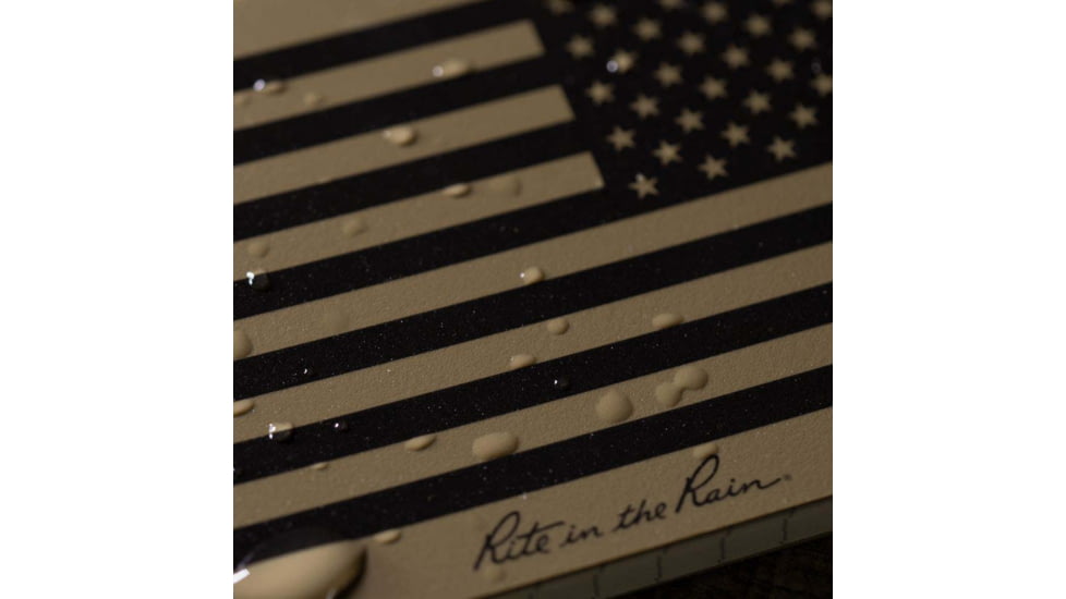 Rite in the Rain 3''x 5'' Top Spiral Notebook, Tan, FL935T