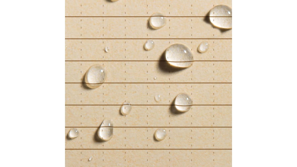 Rite in the Rain Top Spiral Notebook - 3x5, Tan Flag - FL935T