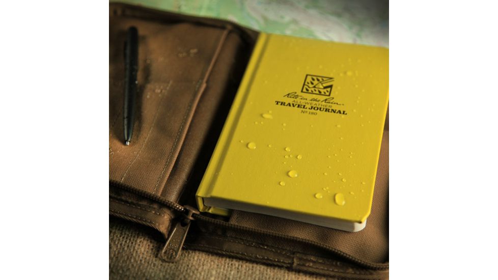 Rite in the Rain TRAVEL JOURNAL KIT, Yellow, 5 x 7 180-KIT