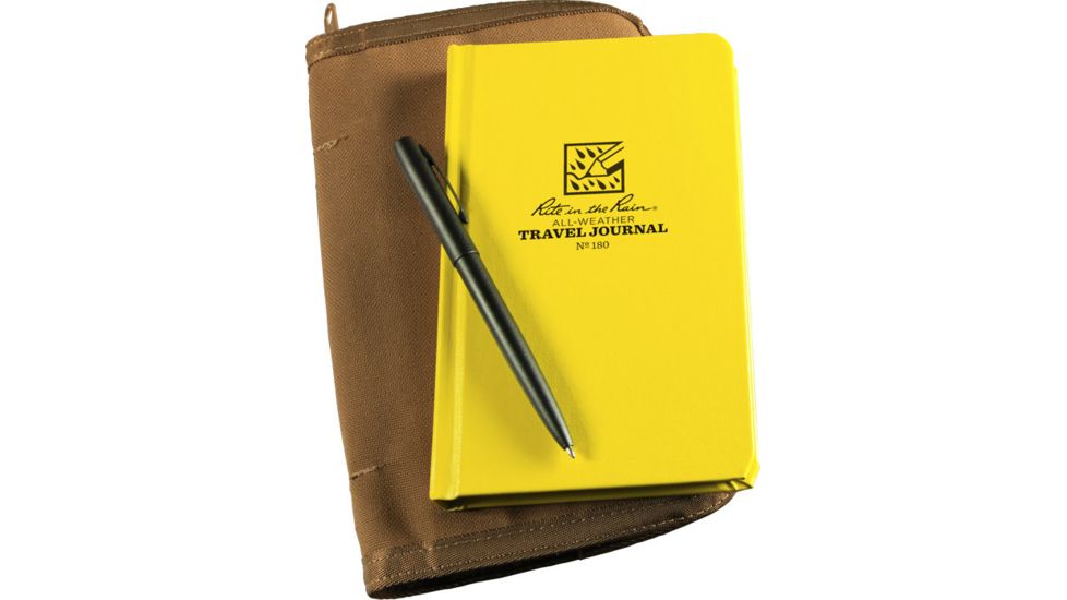 Rite in the Rain TRAVEL JOURNAL KIT, Yellow, 5 x 7 180-KIT