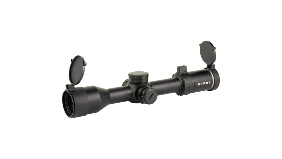 Riton Optics 5 Primal 2-12x44mm IR 30mm Tube, Second Focal Plane, RDH, Illuminated, Black, 5P212ASI24