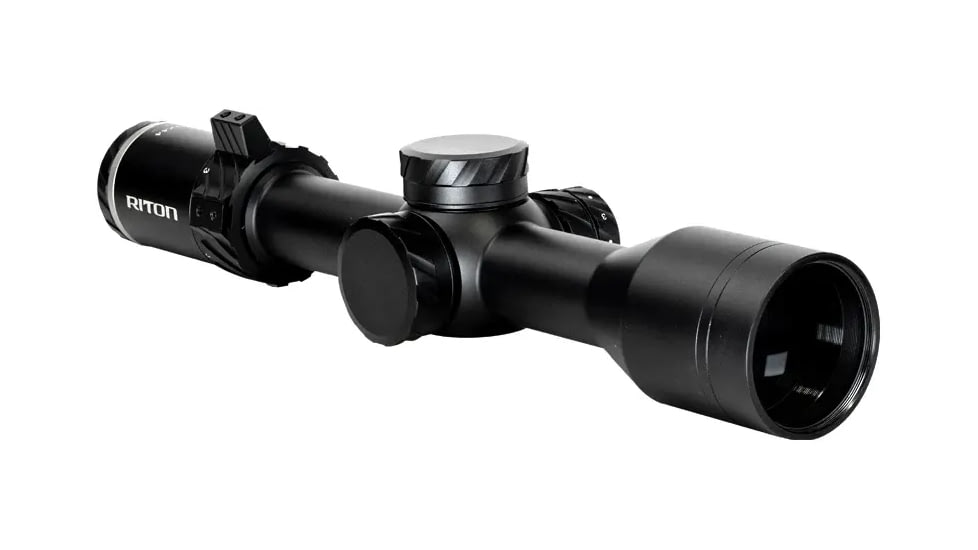 Riton Optics 5 Primal 2-12x44mm 30mm Tube Rifle Scope, Second Focal Plane, RDH Illuminated, Black, 5P212ASI24