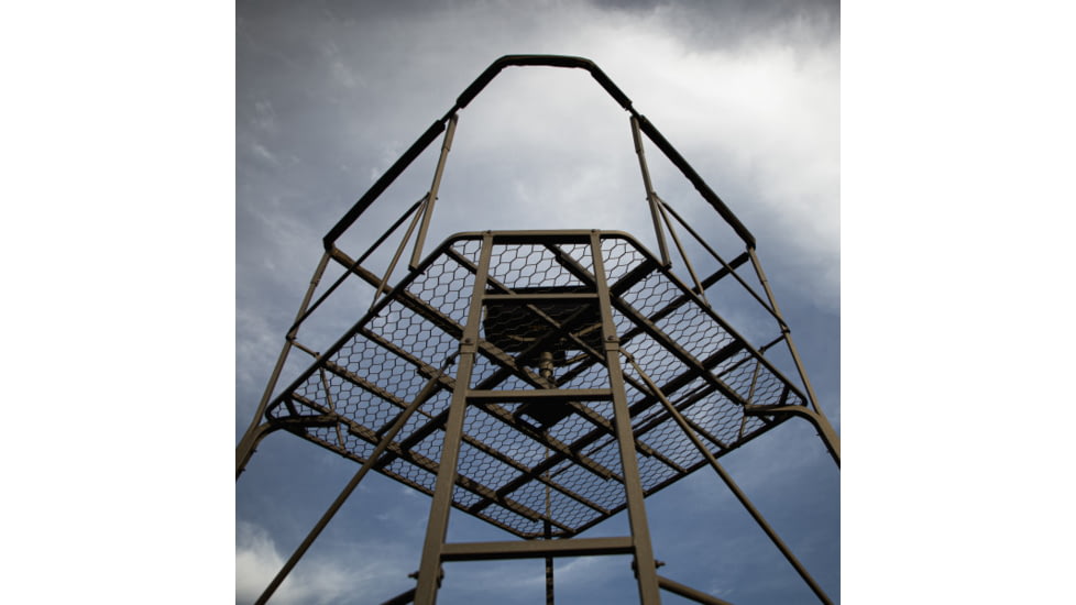 Rivers Edge Treestands 12 2-Man Quad Pod Treestand, Black, 12ft, RE401