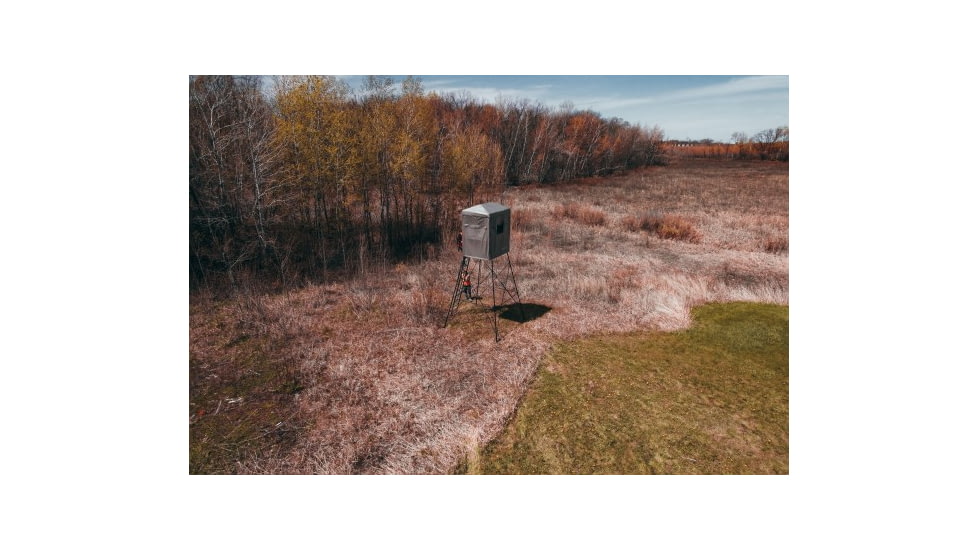 Rivers Edge Treestands 550 Blind, Dusty Olive, 2-Person, LM550B