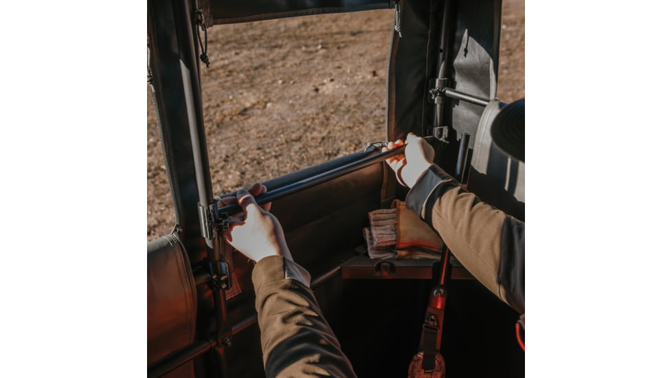 Rivers Edge Treestands 550 Shooting House, Black &amp; Dusty Olive, 2-Person, LM550C