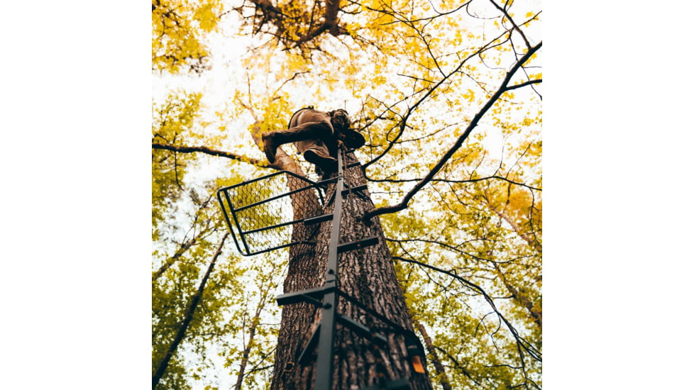 Rivers Edge Treestands Big Foot 20 ft Connected Stick, Black, Medium, RE730