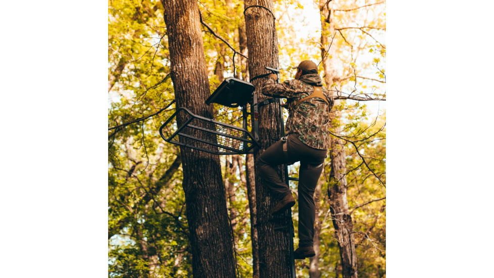 Rivers Edge Treestands Big Foot 20 ft Connected Stick, Black, Medium, RE730