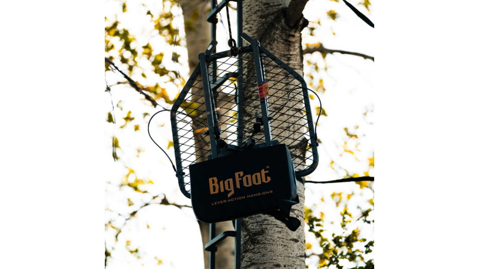 Rivers Edge Treestands Big Foot Original Hang-on Stand, Black RE555