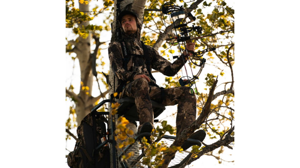Rivers Edge Treestands Big Foot Original Hang-on Stand, Black RE555